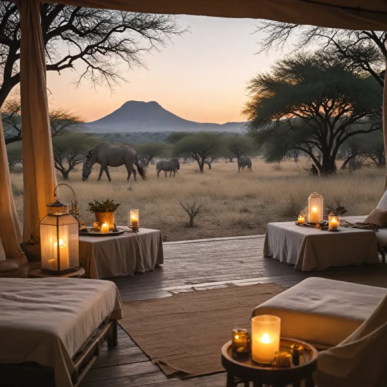 Saseka tented camp for an intimate luxury safari in South Africa